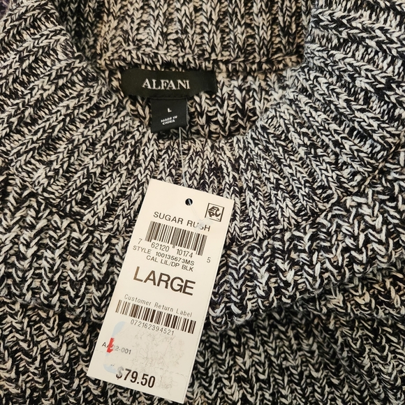 ALFANI chunky sweater size L - Picture 2 of 3
